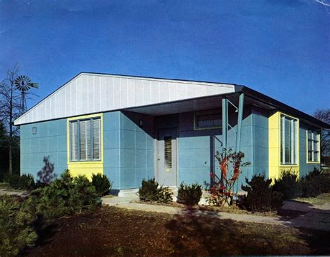 metal houses from the 1950& 39|lustron prefab homes 1950s.